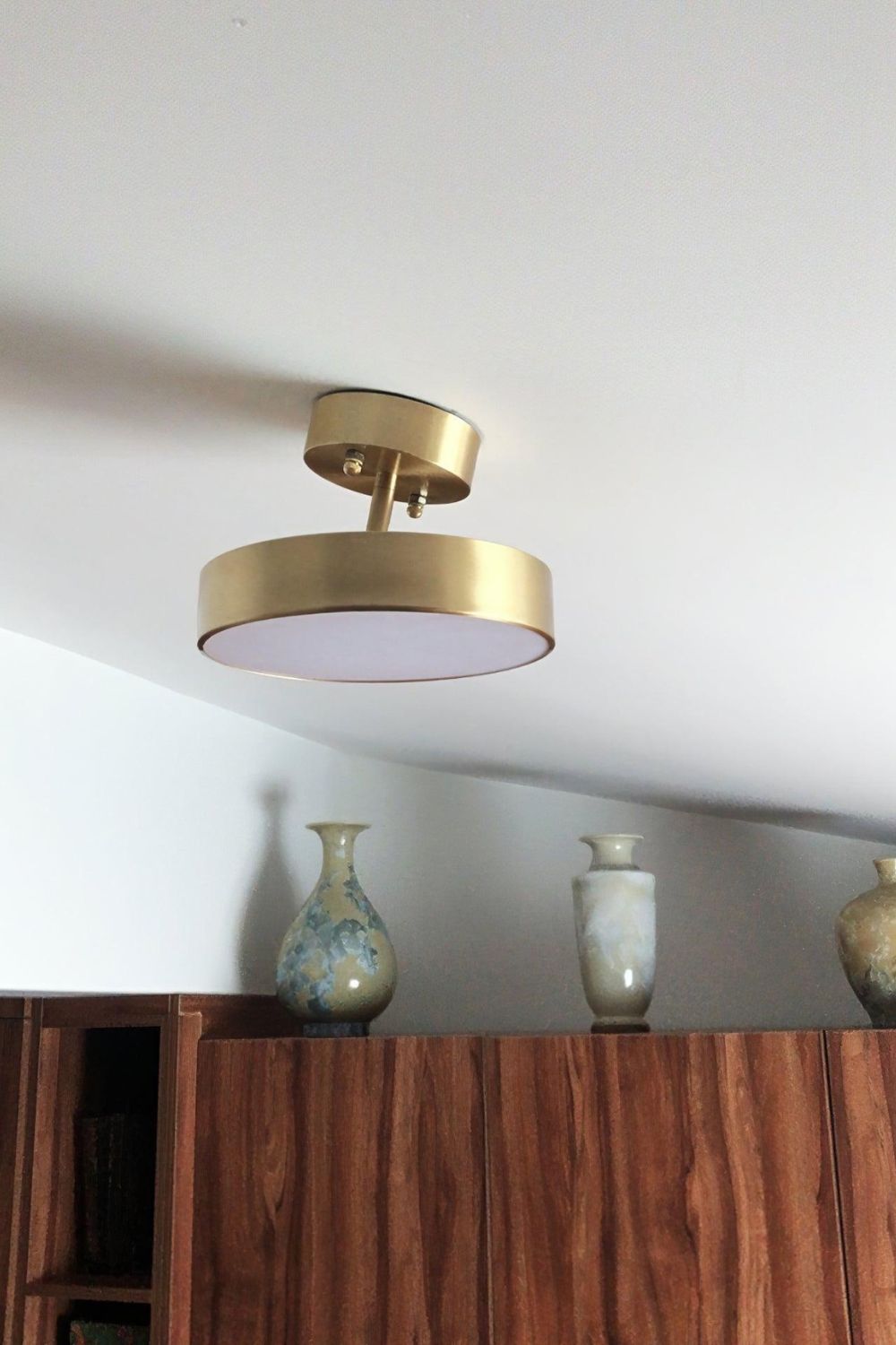 Brass Hero Rotating Ceiling Lamp - view 13 | everlamps