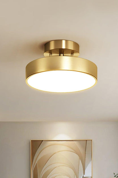 Brass Hero Rotating Ceiling Lamp - view 2 | everlamps