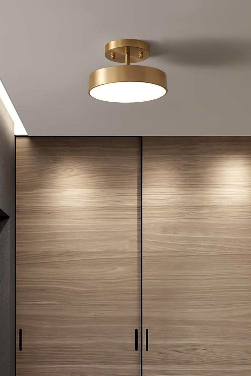 Brass Hero Rotating Ceiling Lamp - view 8 | everlamps