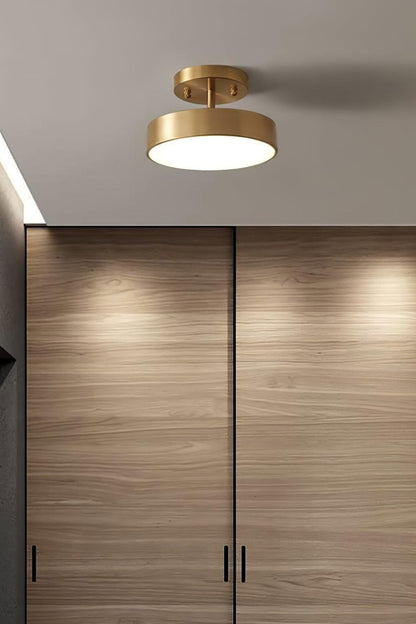 Brass Hero Rotating Ceiling Lamp - view 8 | everlamps