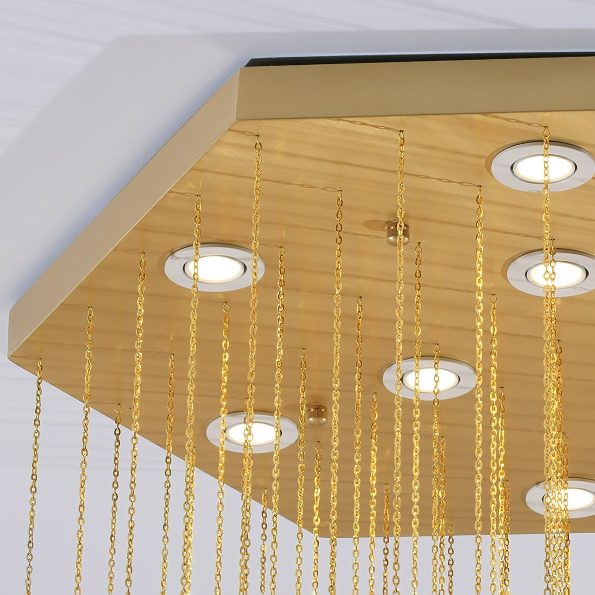 Hexa Alabaster Cascade Chandelier - Yovalighting