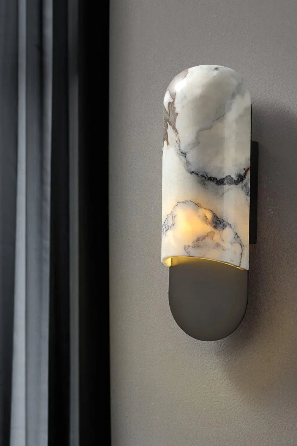 Marble Hl Wall Sconce - view 7 | everlamps