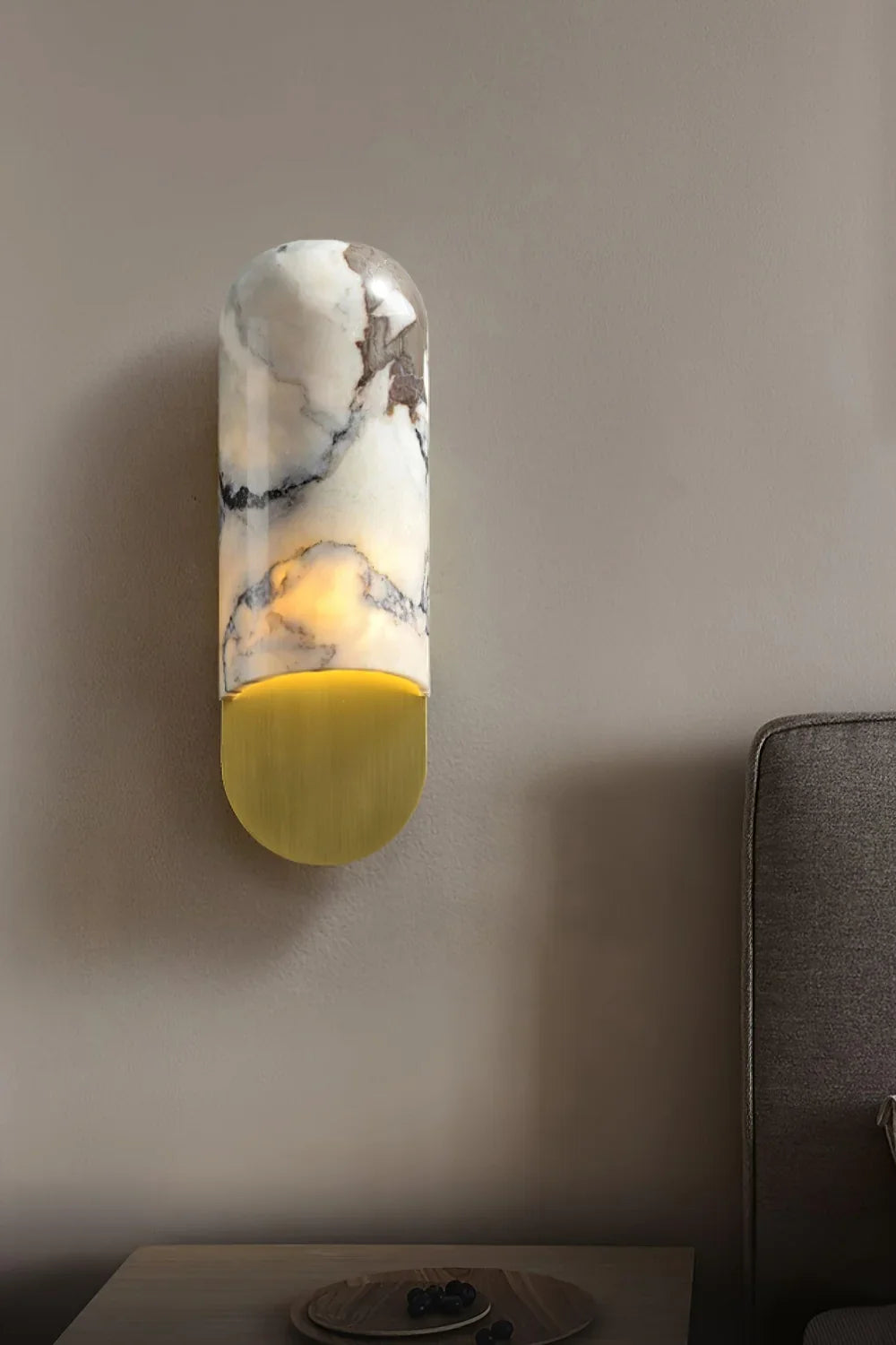 Marble Hl Wall Sconce - view 6 | everlamps