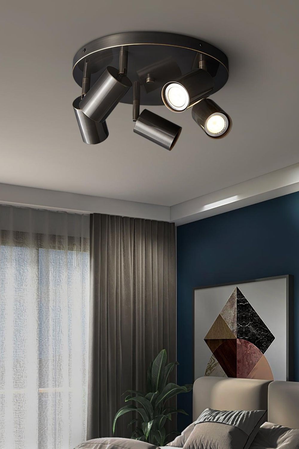 Hugo Hotspot Ceiling Light - view 4 | everlamps