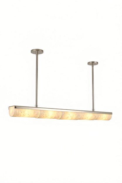 Imperial Strata Alabaster Linear Pendant Lamp