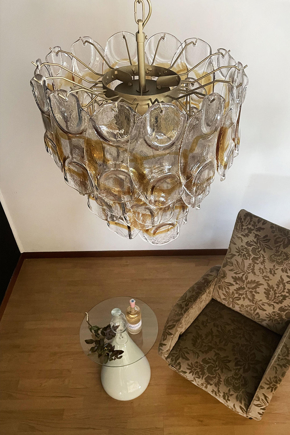 Italian Art Chandelier - view 7 | everlamps