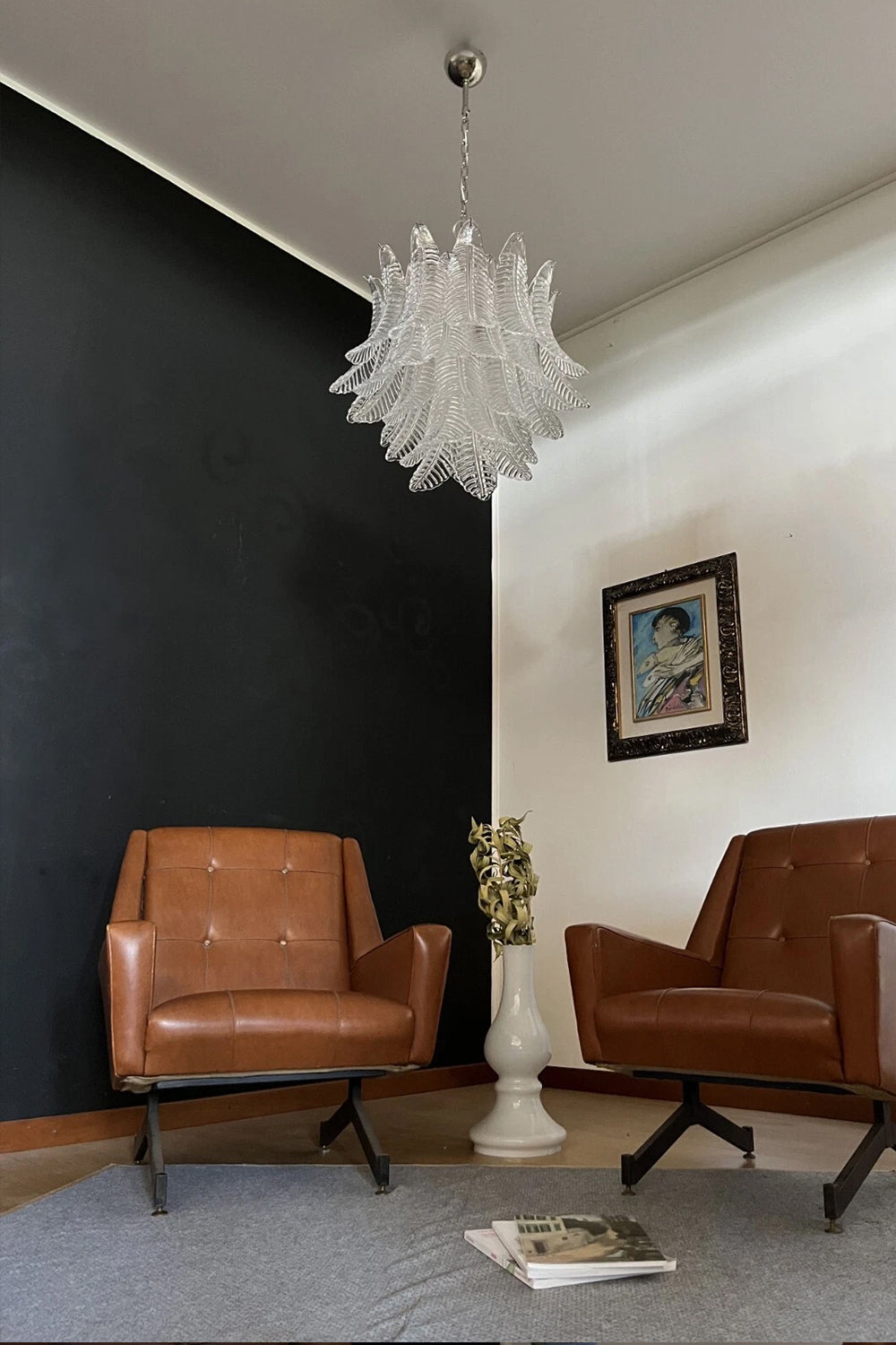 Italian Art Leaf Chandelier - view 11 | everlamps