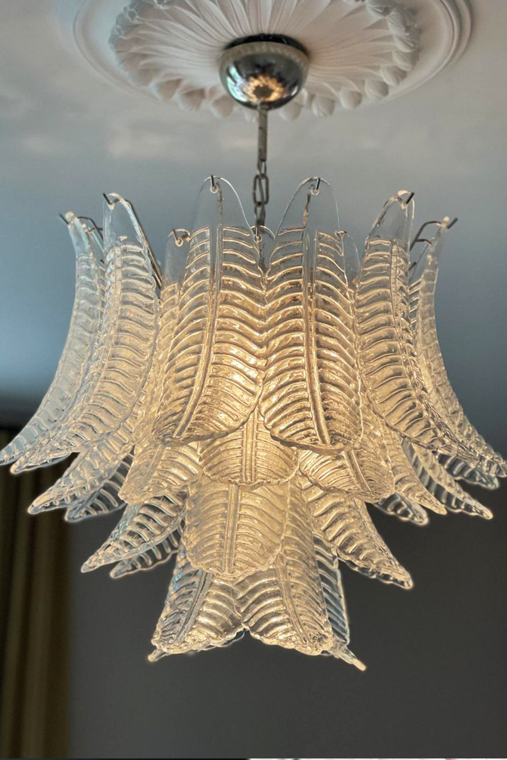 Italian Art Leaf Chandelier - view 13 | everlamps