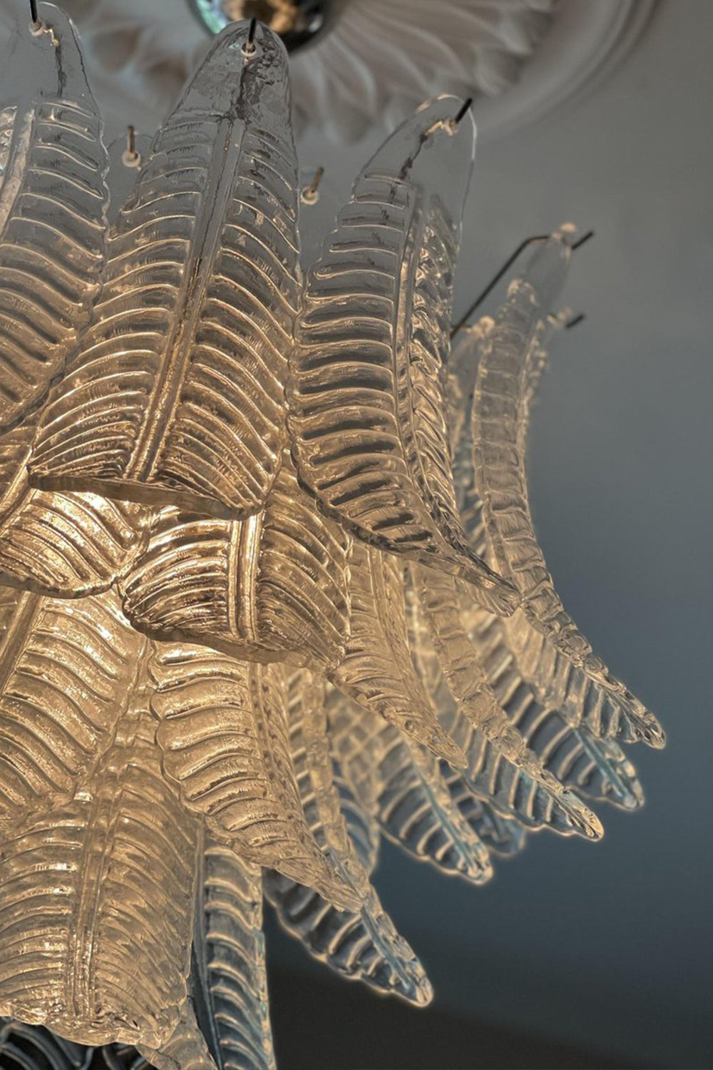 Italian Art Leaf Chandelier - view 14 | everlamps