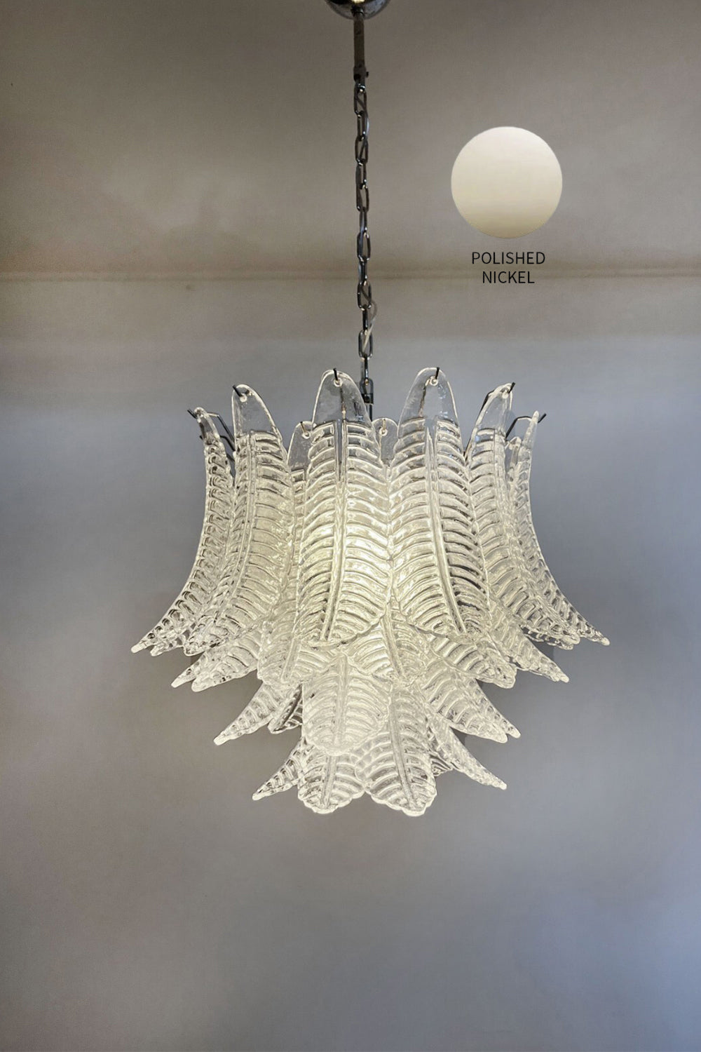 Italian Art Leaf Chandelier - view 27 | everlamps