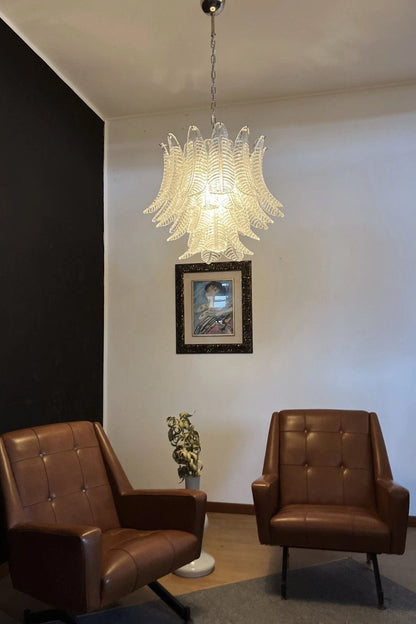 Italian Art Leaf Chandelier - view 4 | everlamps