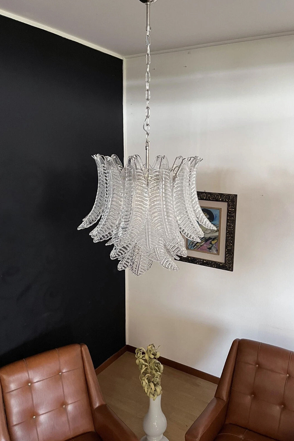 Italian Art Leaf Chandelier - view 17 | everlamps