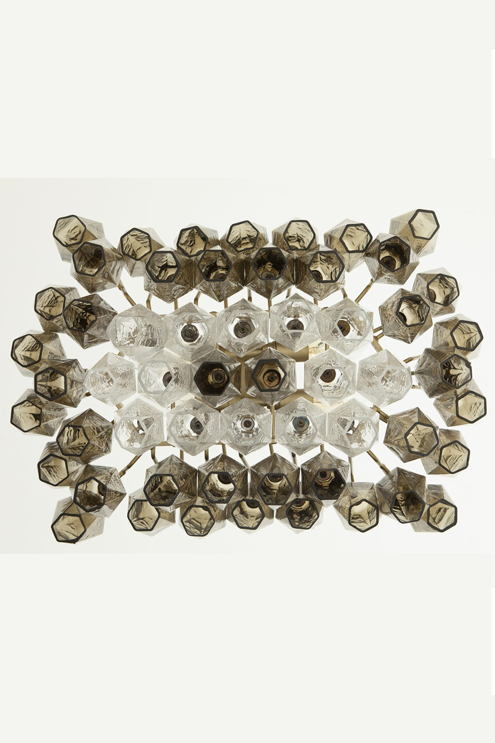 Italian Art Poliedri Glass Chandelier - view 15 | everlamps