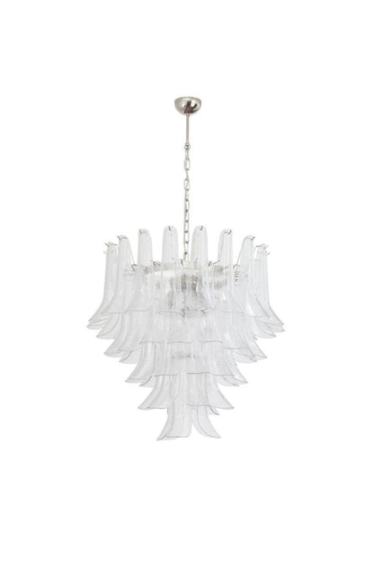 Art glass petal chandelier | everlamps