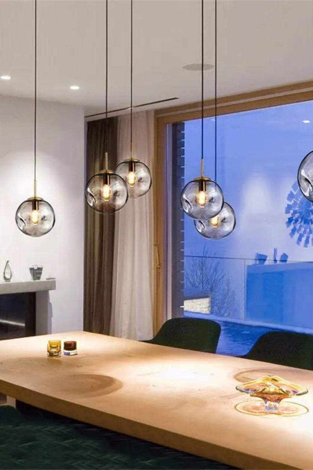 Jaden Dimpled Pendant Light - everlamps