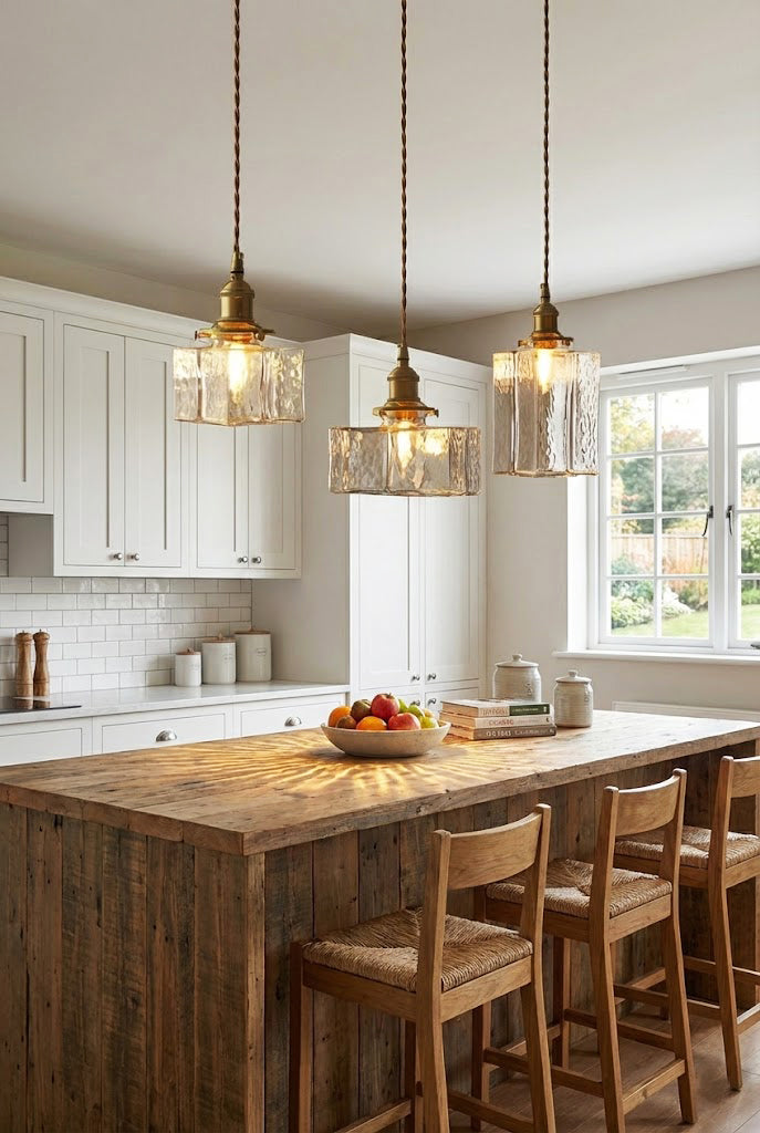 Jewel Square Glass Pendant Lamp - view 16 | everlamps