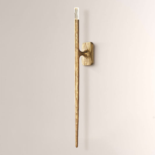 Kael Vintage Forged Tall Linear Wall Sconce 36"H