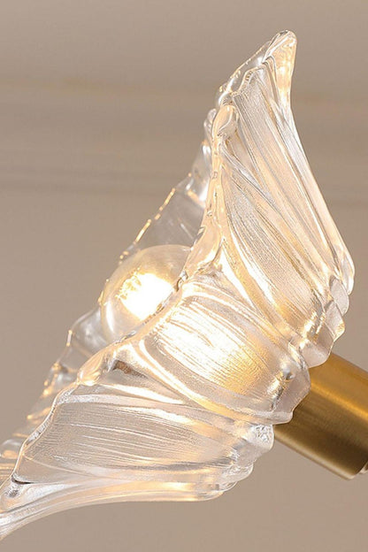 Kalin Blossom Petal Glass Ceiling Lamp - view 7 | everlamps