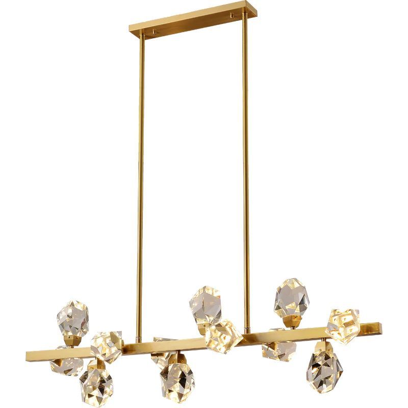 Nicole Crystal Linear Chandelier