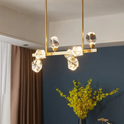 Nicole Crystal Linear Chandelier
