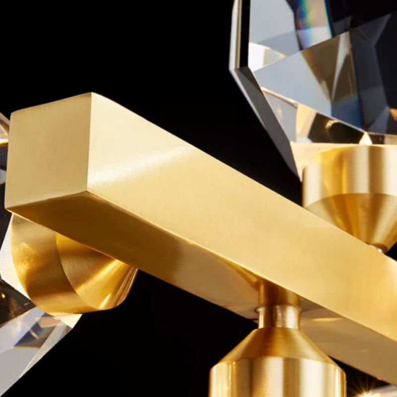 Nicole Crystal Linear Chandelier