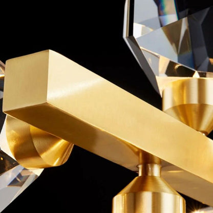 Nicole Crystal Linear Chandelier