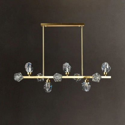 Nicole Crystal Linear Chandelier