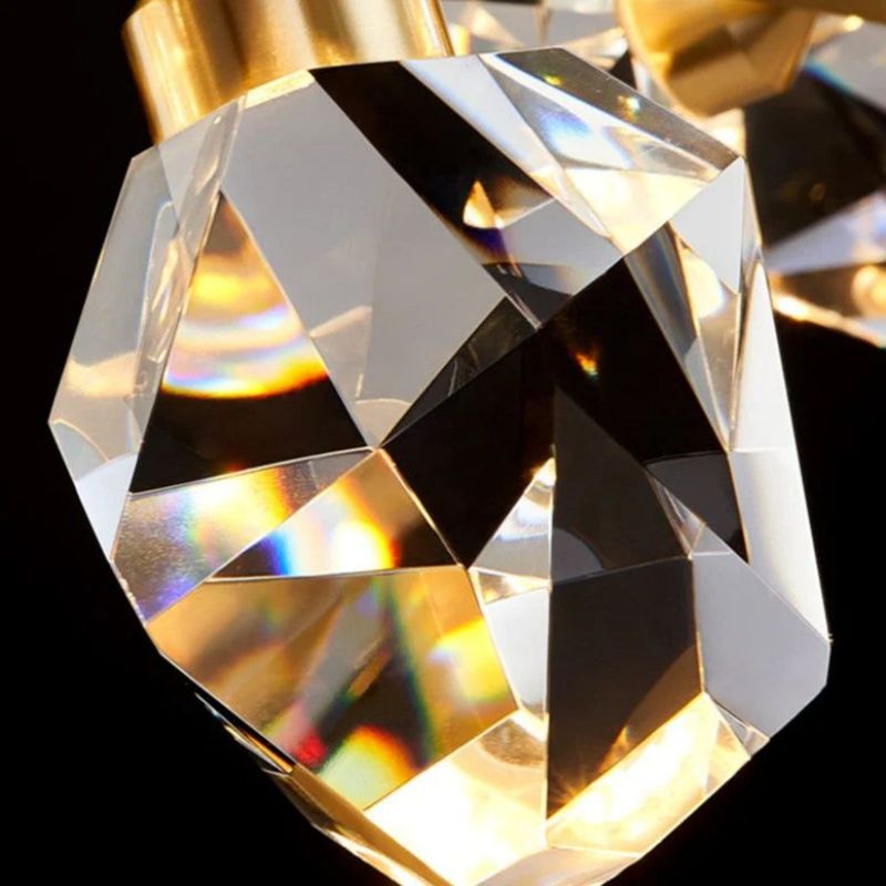 Nicole Crystal Linear Chandelier