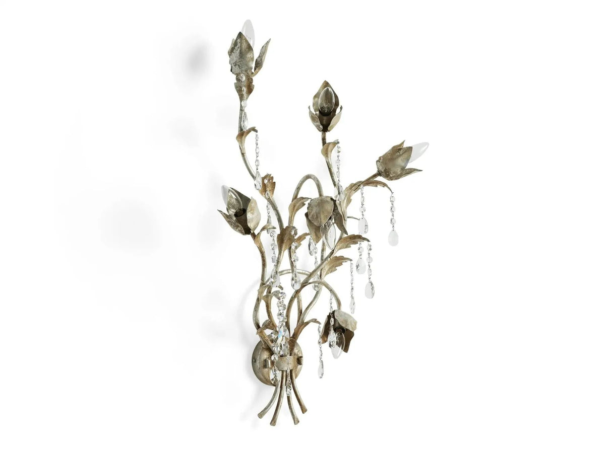 Kalie Crystal 6 Lights Wall Sconce