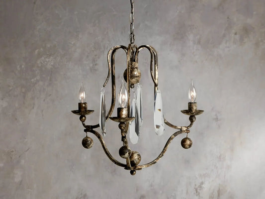 Kalie Crystal 3 Lights Pendant Chandelier