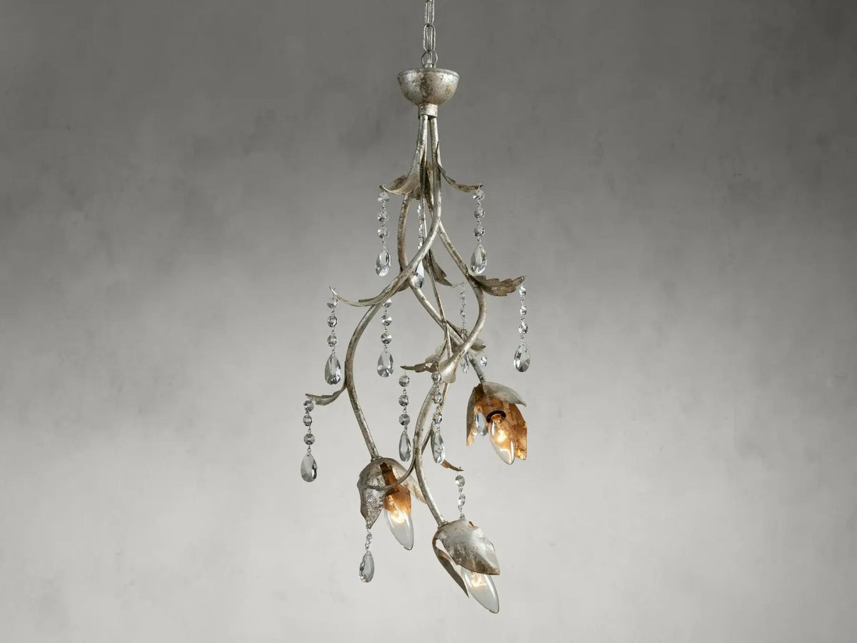 Kalie Crystal  Pendant Light  28"H