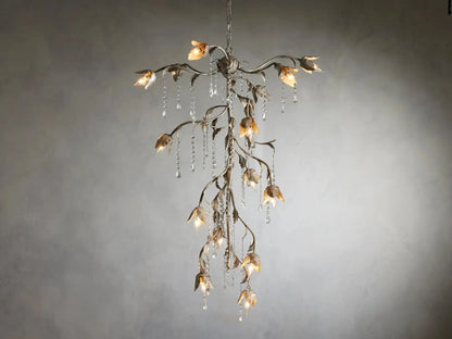 Kalie Crystal  Pendant Light  54"H