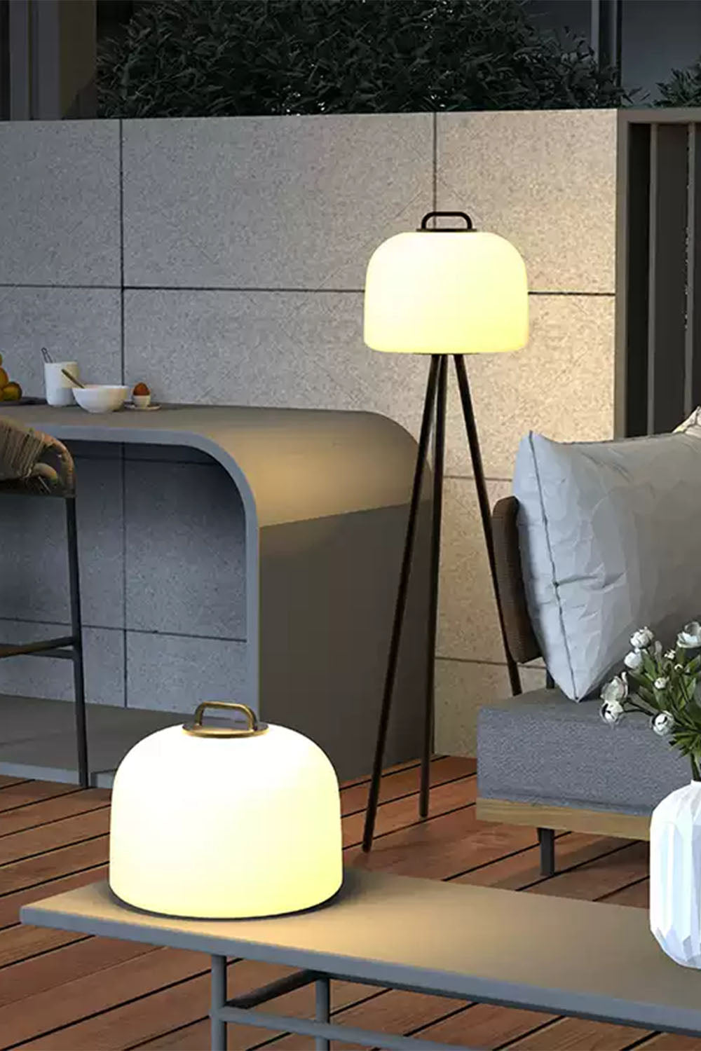 Kettle Tripod Rechargeable Floor Lamp - view 10 | everlamps