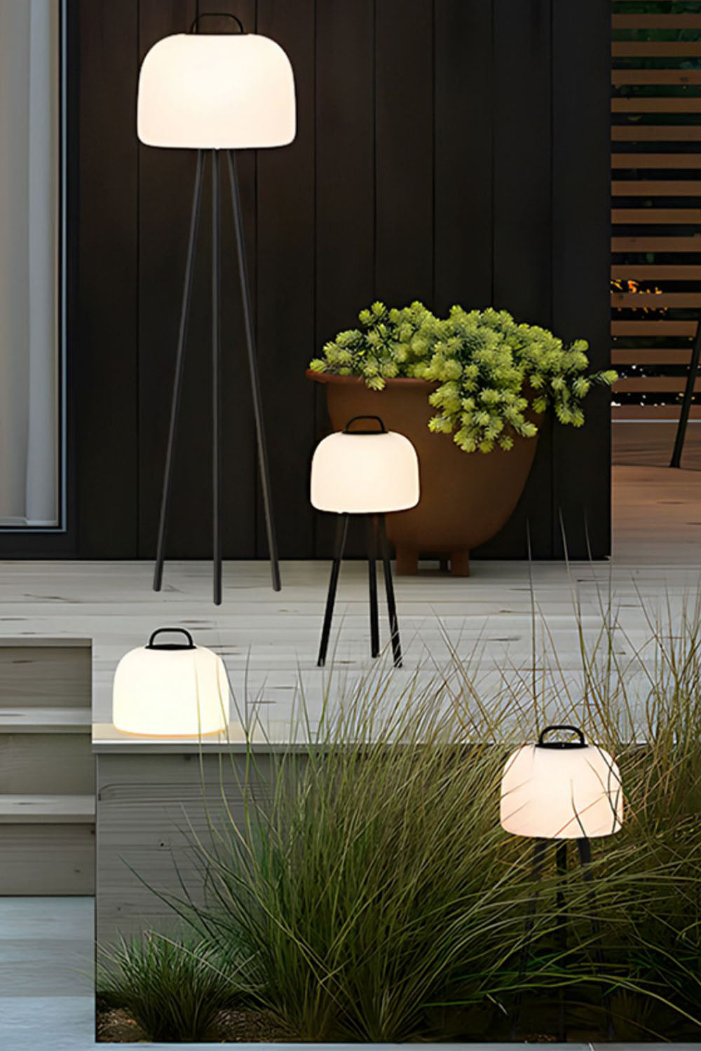 Kettle Tripod Rechargeable Floor Lamp - view 7 | everlamps