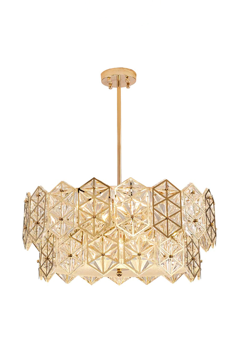 Kinkeldey Crystal Prism Chandelier - everlamps