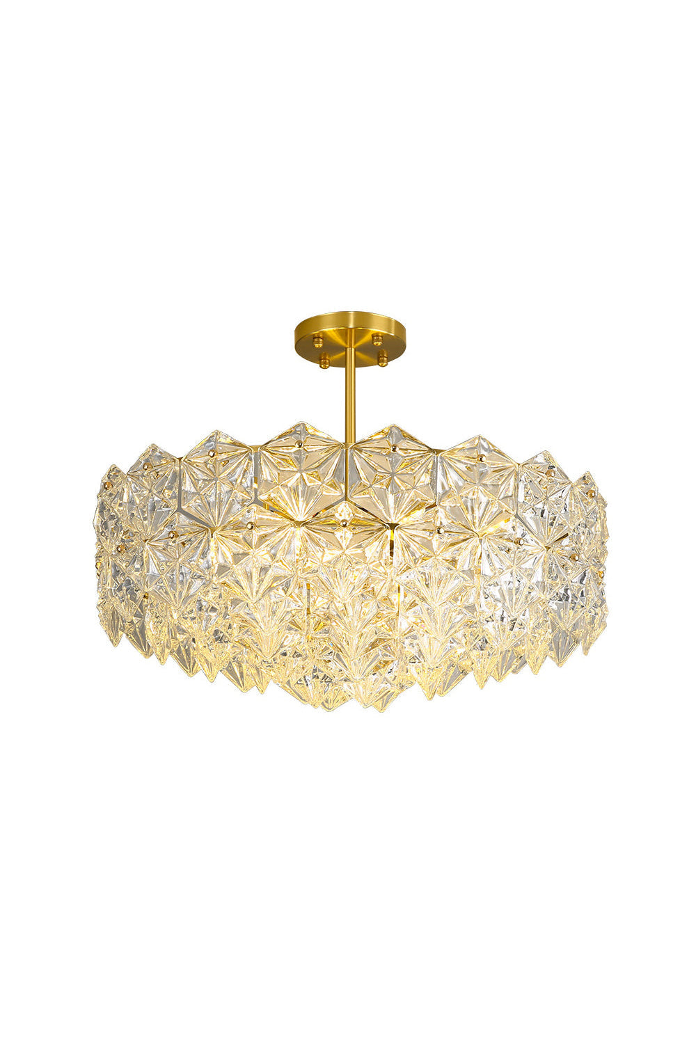 Kinkeldey Crystal Prism Chandelier - everlamps