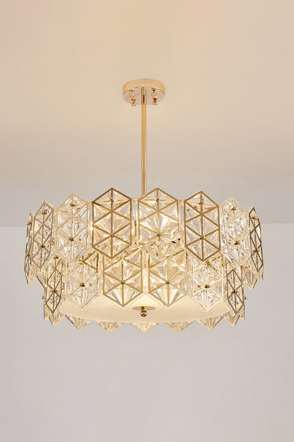 Kinkeldey Crystal Prism Chandelier - everlamps