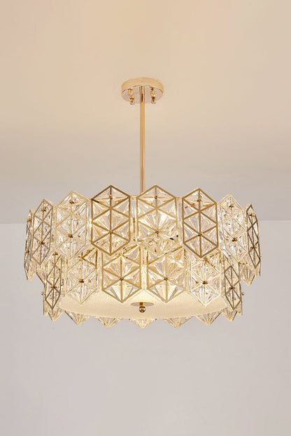 Kinkeldey Crystal Prism Chandelier - everlamps
