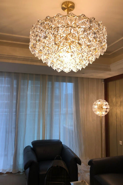 Kinkeldey Crystal Prism Chandelier - everlamps