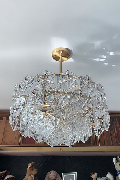 Kinkeldey Crystal Prism Chandelier - everlamps