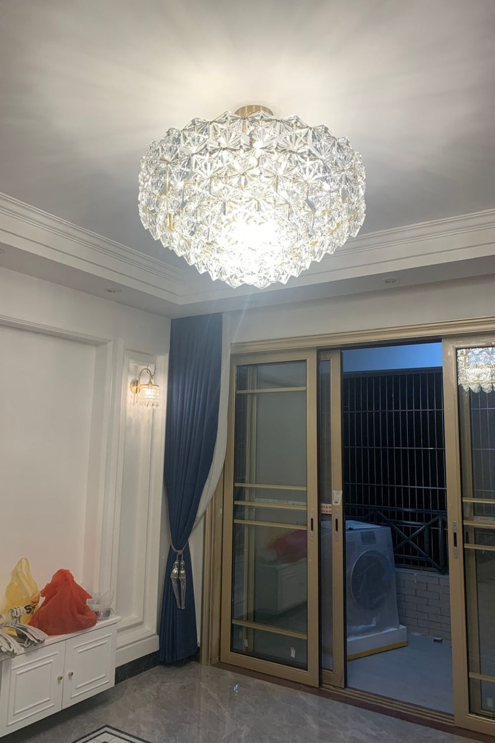 Kinkeldey Crystal Prism Chandelier - everlamps