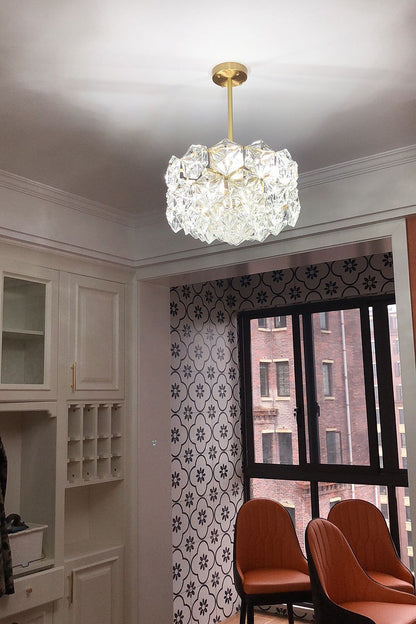 Kinkeldey Crystal Prism Chandelier - everlamps