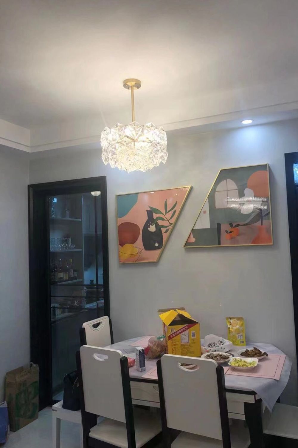 Kinkeldey Crystal Prism Chandelier - everlamps