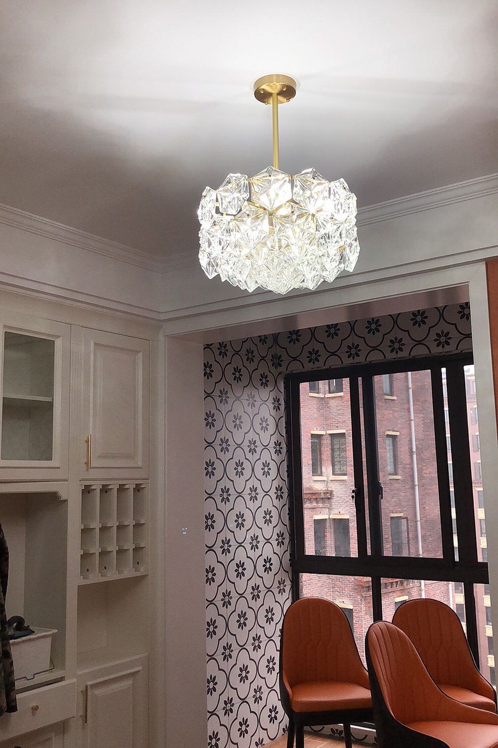 Kinkeldey Crystal Prism Chandelier - everlamps