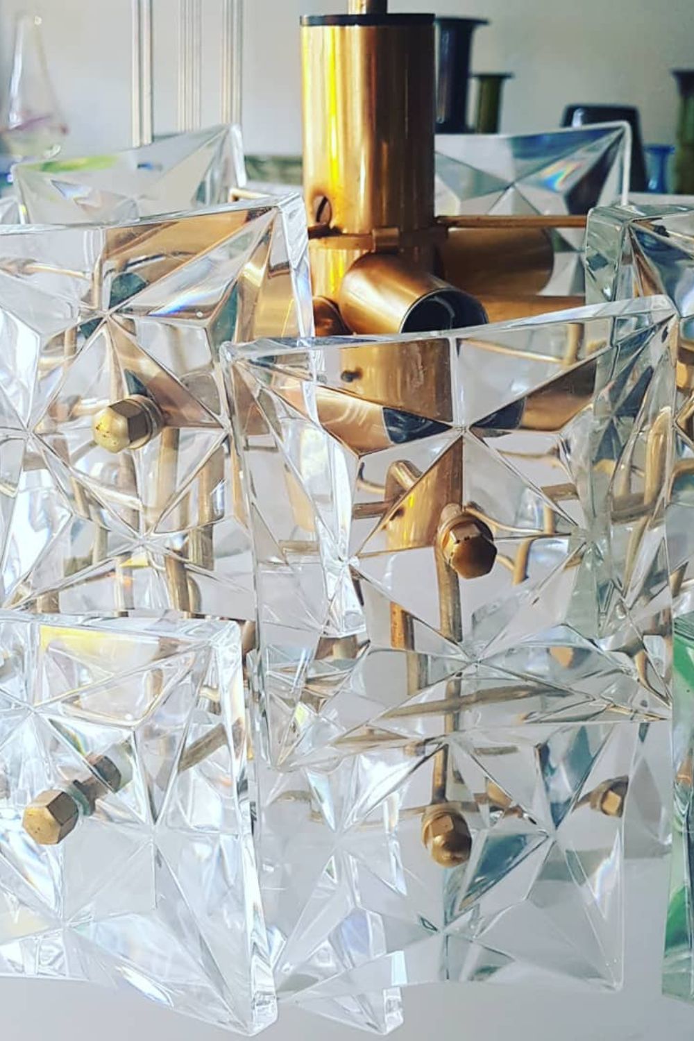 Kinkeldey Crystal Prism Chandelier - everlamps