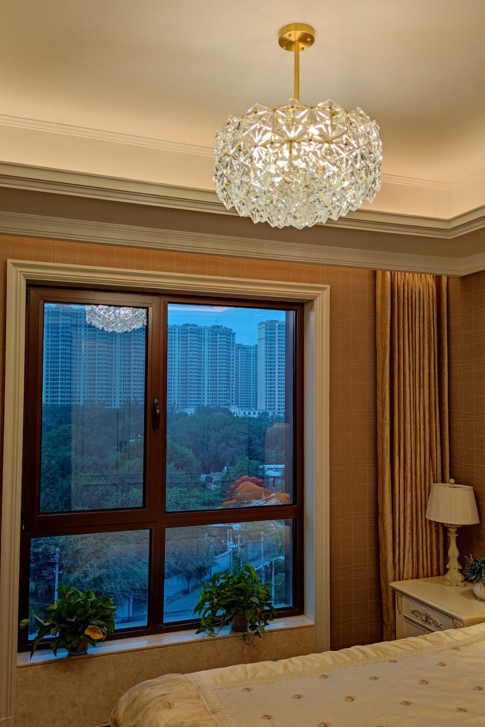 Kinkeldey Crystal Prism Chandelier - everlamps