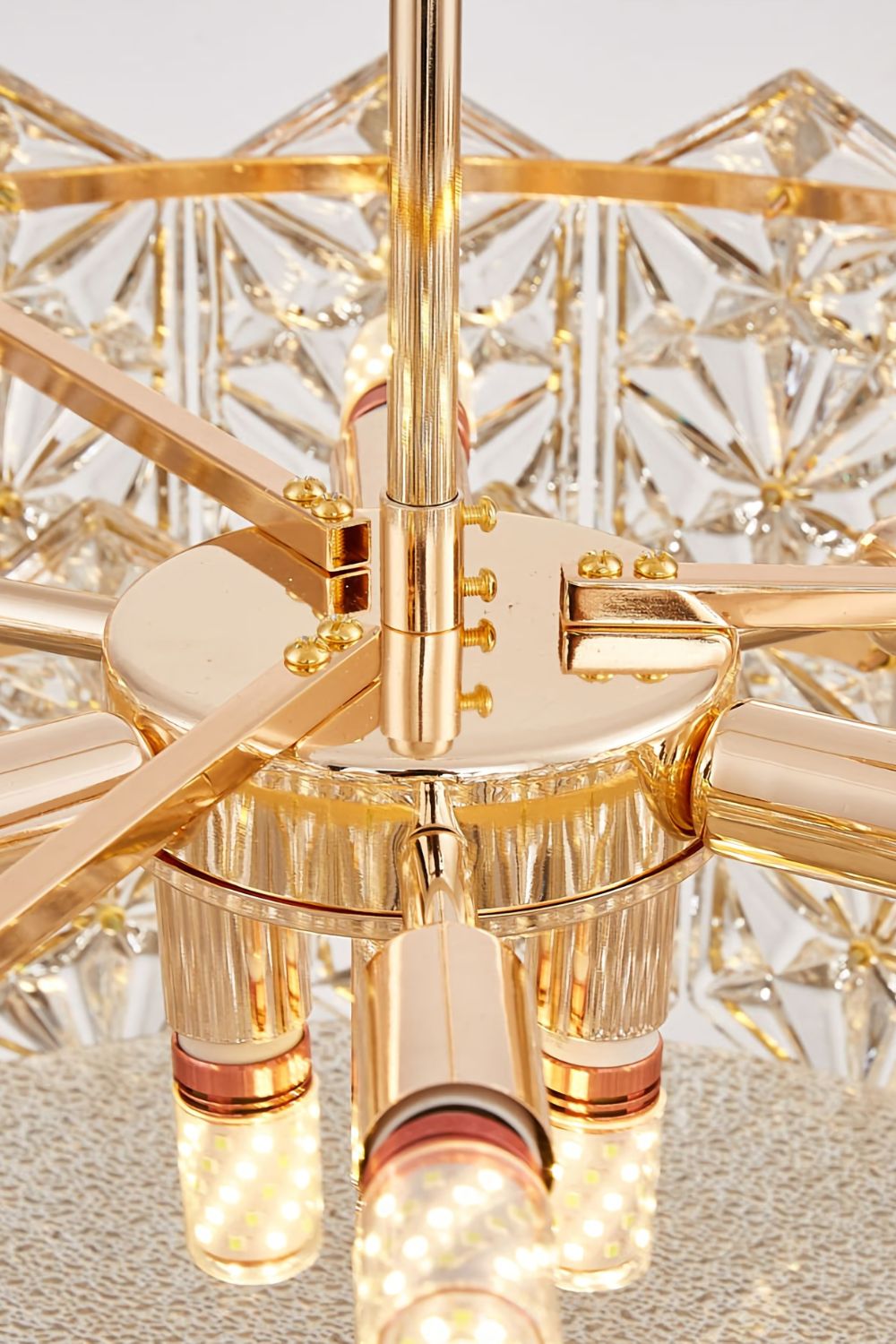 Kinkeldey Crystal Prism Chandelier - everlamps