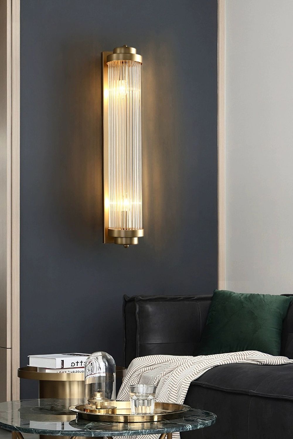 Kristy Mirror Front Vanity Wall Lamp - view 11 | everlamps