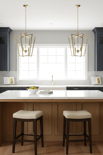 Lantern-shaped chandelier - view 10 | everlamps