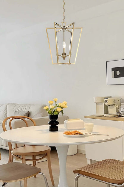 Lantern-shaped chandelier - view 3 | everlamps